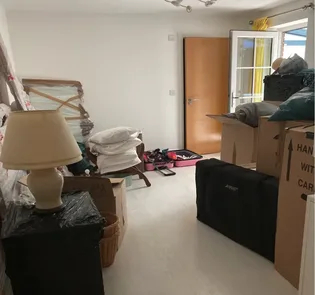 Moving boxes in home