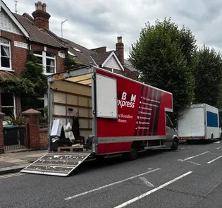 Moving service outside home