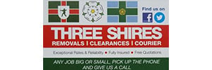 Three Shires Removals banner