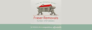 Fraser Removals Ltd banner