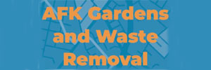 AFK Gardens and Waste Removal banner